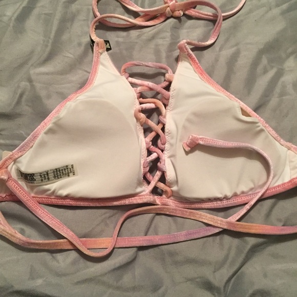 E06 Victoria secret Pink XS Swim Top - Picture 5 of 6
